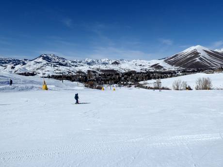 Skigebieden voor beginners in de Verenigde Staten van Amerika – Beginners Dollar Mountain – Sun Valley