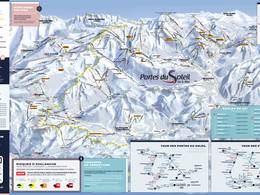 Pistekaart Les Portes du Soleil – Morzine/Avoriaz/Les Gets/Châtel/Morgins/Champéry