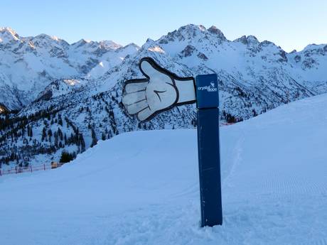 Familieskigebieden Kleinwalsertal – Gezinnen en kinderen Fellhorn/Kanzelwand – Oberstdorf/Riezlern