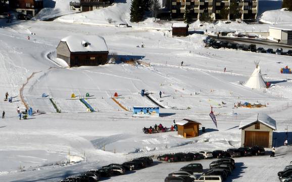 Familieskigebieden Toggenburg – Gezinnen en kinderen Wildhaus – Gamserrugg (Toggenburg)