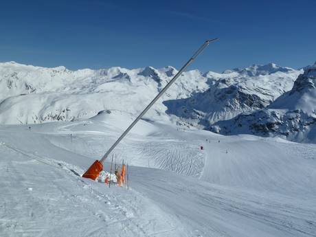 Sneeuwzekerheid Tarentaise – Sneeuwzekerheid Tignes/Val d'Isère