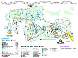 Pistekaart Tawatinaw Valley