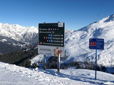 Skischaukel Kappl & See: oriëntatie in skigebieden – Oriëntatie See