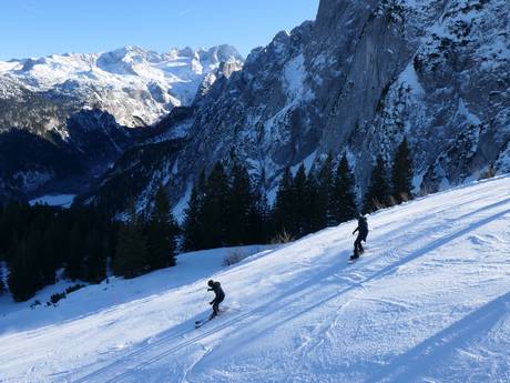 Skigebieden voor gevorderden en off-piste skiërs Lammertal – Gevorderden, off-piste skiërs Dachstein West – Gosau/Russbach/Annaberg