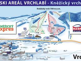 Pistekaart Vrchlabí – Kněžický vrch