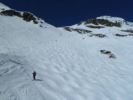 Skigebieden voor gevorderden en off-piste skiërs Tarentaise – Gevorderden, off-piste skiërs Tignes/Val d'Isère