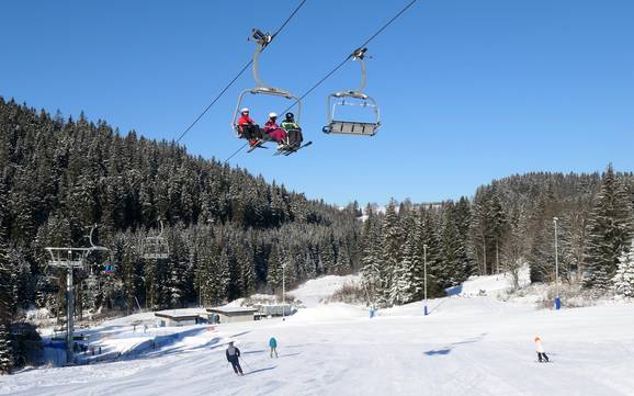 Skiën bij Merklín u Karlových Var Skiën bij Merklín u Karlových Var