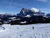 Pisteaanbod Rosengarten – Pisteaanbod Seiser Alm (Alpe di Siusi)