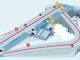 Pistekaart Snow Arena – Druskininkai