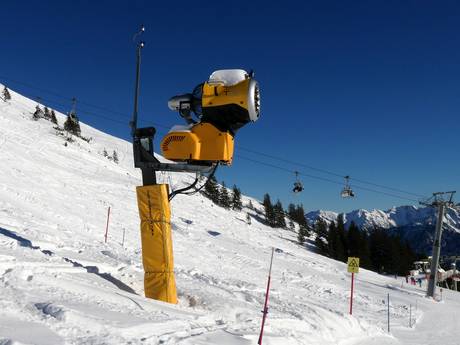 Sneeuwzekerheid Kleinwalsertal – Sneeuwzekerheid Fellhorn/Kanzelwand – Oberstdorf/Riezlern