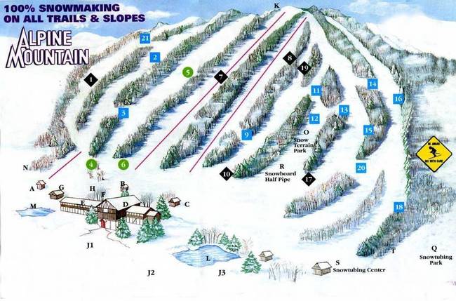 Alpine Mountain Ski & Snow Tubing Center