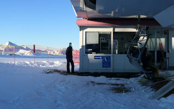 Tannheimer Tal: vriendelijkheid van de skigebieden – Vriendelijkheid Füssener Jöchle – Grän