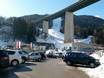 Innsbruck-Land: bereikbaarheid van en parkeermogelijkheden bij de skigebieden – Bereikbaarheid, parkeren Bergeralm – Steinach am Brenner