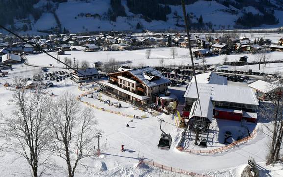 Großarltal: bereikbaarheid van en parkeermogelijkheden bij de skigebieden – Bereikbaarheid, parkeren Dorfgastein/Großarltal