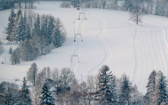 Skiën bij Oberfischbach