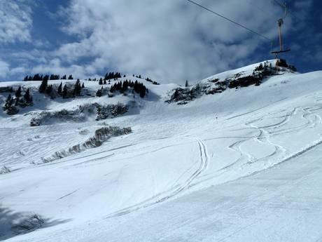 Skigebieden voor gevorderden en off-piste skiërs Tannheimer Tal – Gevorderden, off-piste skiërs Neunerköpfle – Tannheim