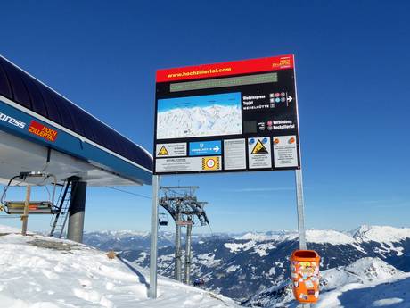 Zillertal: oriëntatie in skigebieden – Oriëntatie Kaltenbach – Hochzillertal/Hochfügen (SKi-optimal)