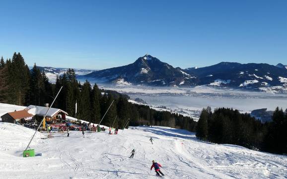 Skiën in de Hörnerdörfer