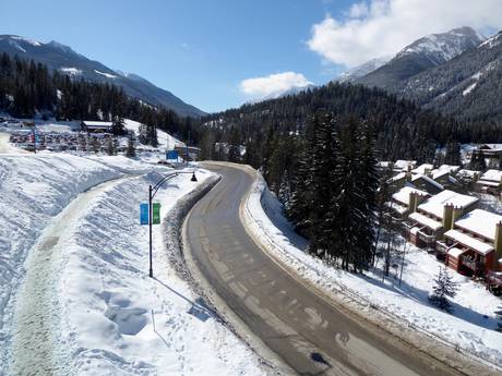 Purcell Mountains: bereikbaarheid van en parkeermogelijkheden bij de skigebieden – Bereikbaarheid, parkeren Panorama