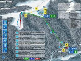 Pistekaart Transalpina – Vidra/Voineasa