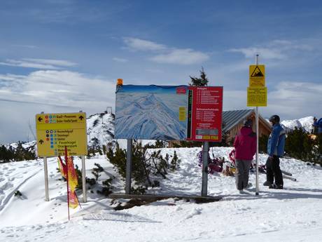 Salzkammergut-bergen: oriëntatie in skigebieden – Oriëntatie Feuerkogel – Ebensee