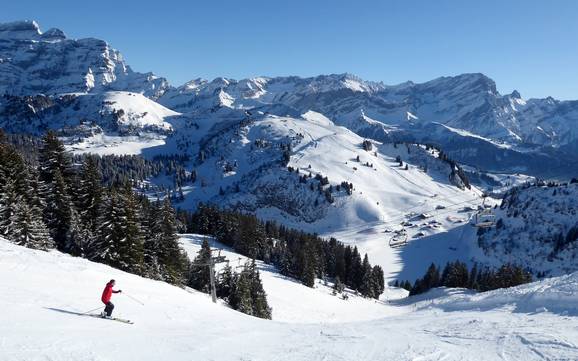 Grootste skigebied in het kanton Waadt – skigebied Villars/Gryon/Les Diablerets