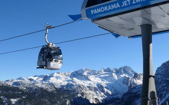 Skiliften Dachstein-Salzkammergut – Liften Dachstein West – Gosau/Russbach/Annaberg