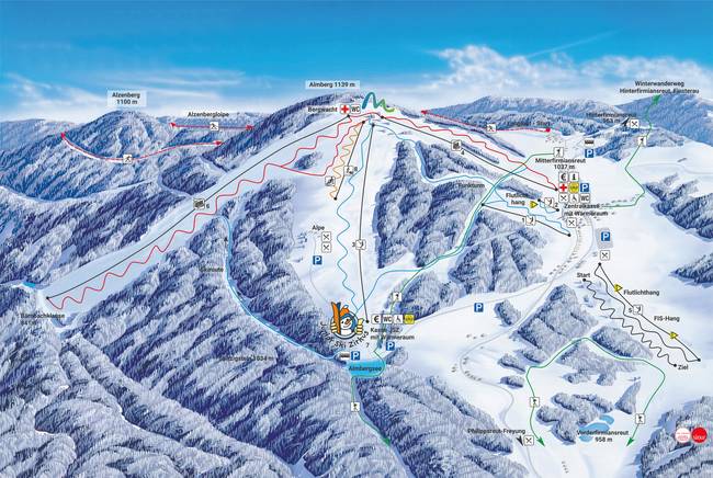 Mitterdorf – Almberg Mitterdorf – Almberg