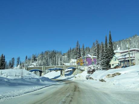 Thompson Okanagan: bereikbaarheid van en parkeermogelijkheden bij de skigebieden – Bereikbaarheid, parkeren SilverStar