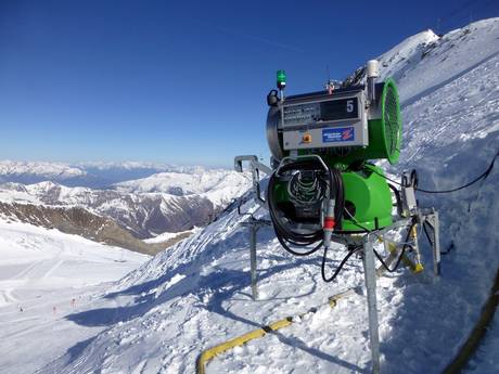 Sneeuwzekerheid Tux-Finkenberg – Sneeuwzekerheid Hintertuxer Gletscher (Hintertux-gletsjer)