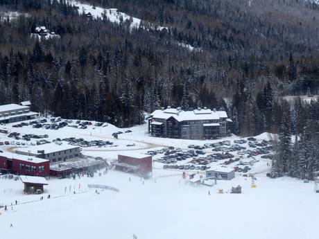 Kootenay Boundary: bereikbaarheid van en parkeermogelijkheden bij de skigebieden – Bereikbaarheid, parkeren Red Mountain Resort – Rossland