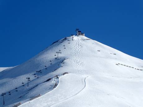 Skigebieden voor gevorderden en off-piste skiërs Reschenpass – Gevorderden, off-piste skiërs Nauders am Reschenpass – Bergkastel