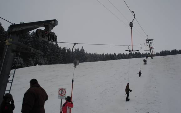 Freising: beste skiliften – Liften Hanslmühle – Mauern