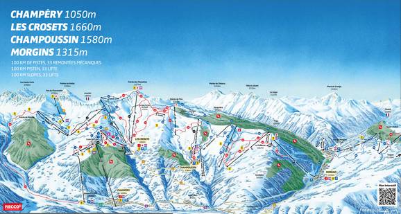 Champéry - Les Crosets - Champoussin - Morgins