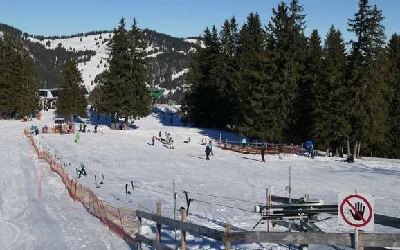 Familieskigebieden Alpsee-Grünten – Gezinnen en kinderen Ofterschwang/Gunzesried – Ofterschwanger Horn