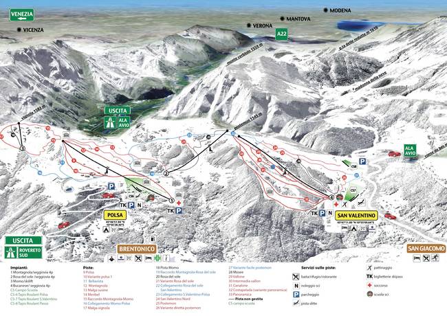 Altopiano di Brentonico – Polsa/San Valentino