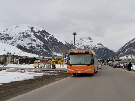 Valtellina (Veltlin): milieuvriendelijkheid van de skigebieden – Milieuvriendelijkheid Livigno