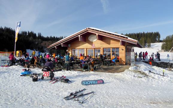 Hutten, Bergrestaurants  Allgäuer Seenland – Bergrestaurants, hutten Schwärzenlifte – Eschach