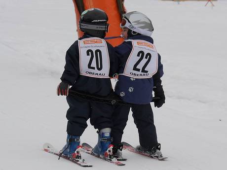 Familieskigebieden Ammergauer Alpen (Bergketen) – Gezinnen en kinderen Rabenkopf – Oberau