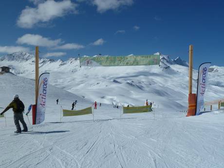 Skigebieden voor beginners in de noordelijke Franse Alpen – Beginners Tignes/Val d'Isère