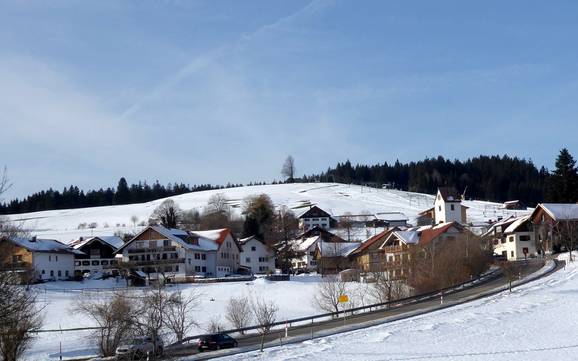 Allgäuer Seenland: accomodatieaanbod van de skigebieden – Accommodatieaanbod Schwärzenlifte – Eschach