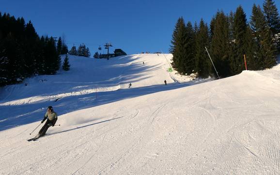 Skigebieden voor gevorderden en off-piste skiërs Alpsee-Grünten – Gevorderden, off-piste skiërs Ofterschwang/Gunzesried – Ofterschwanger Horn