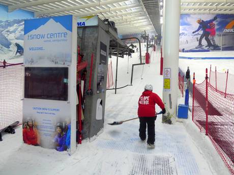 Groot-Brittanië: vriendelijkheid van de skigebieden – Vriendelijkheid The Snow Centre – Hemel Hempstead