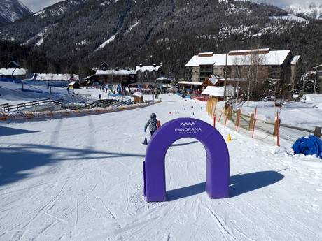 Familieskigebieden Purcell Mountains – Gezinnen en kinderen Panorama